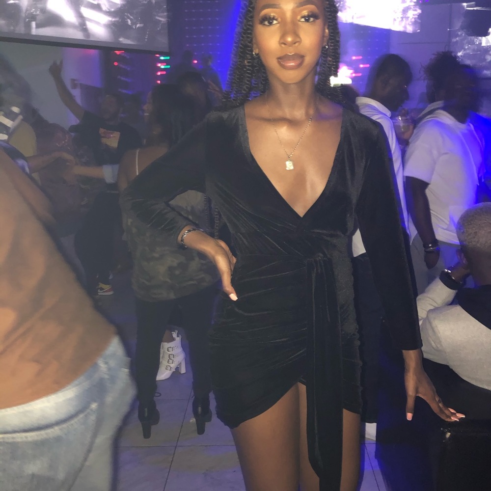 House of CB LIKE Black Dress